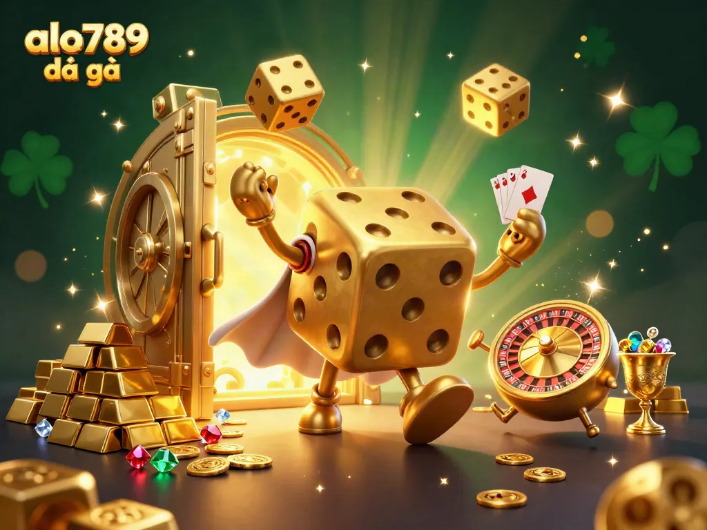 Engage in exciting alo789 đá gà action with dynamic characters and vibrant casino elements.