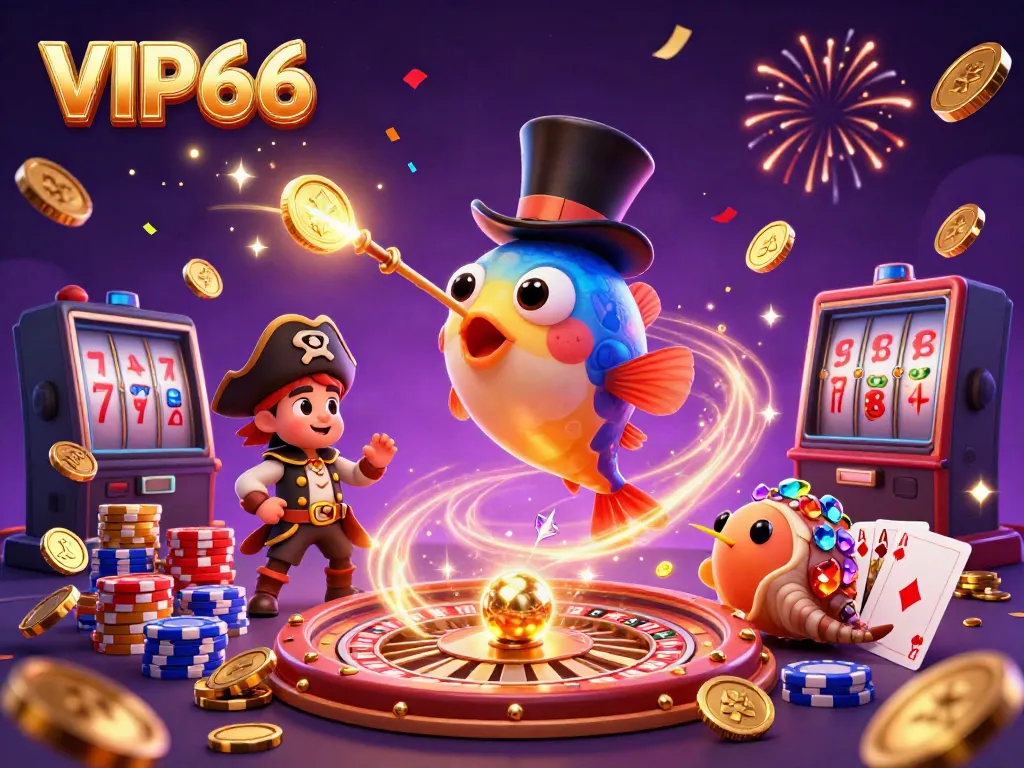 Join the exciting VIP66 adventure of winning with the anglerfish and friends!