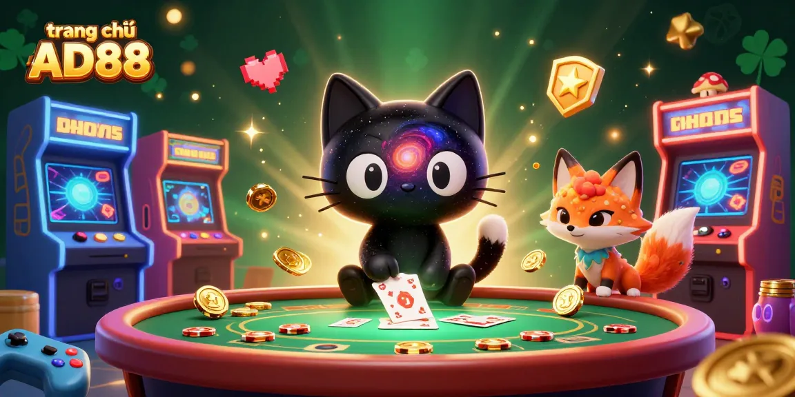 Play thrilling games at trang chủ AD88's vibrant cosmic casino with unique characters!