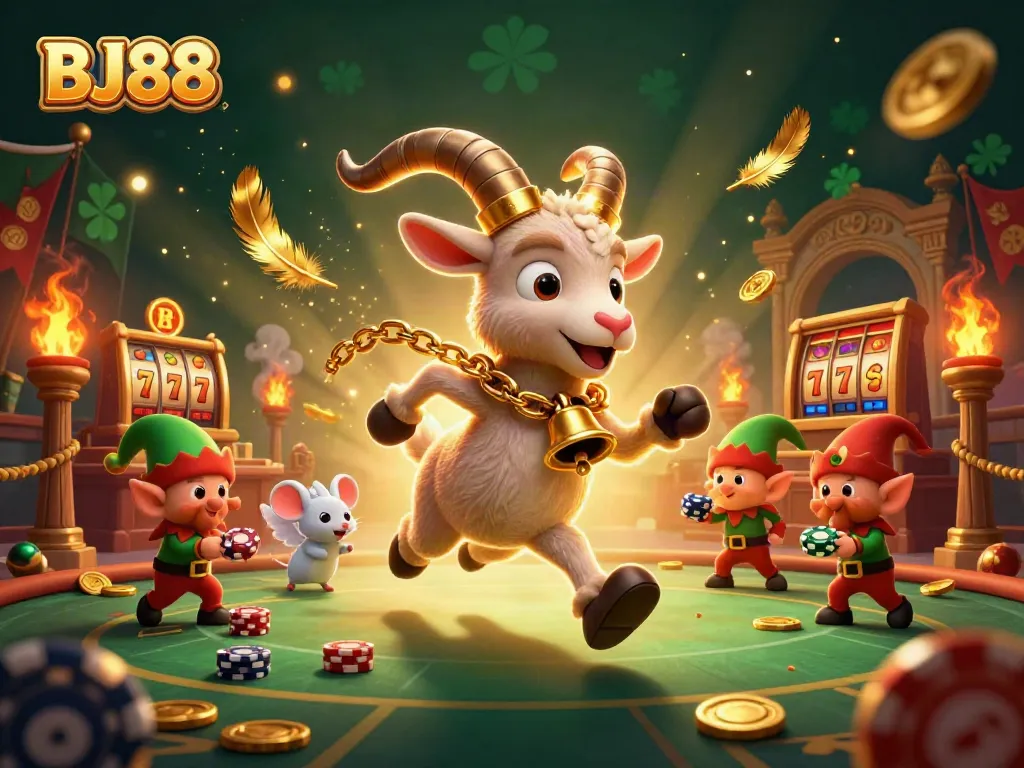 BJ88 engages players with thrilling casino atmosphere featuring 3D cartoon characters and rich gaming elements.
